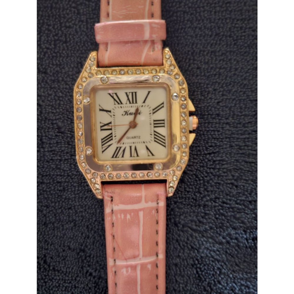 WOMEN DIAMOND WATCH STARRY LUXURY BRACELET SET WATCHES LADIES CASUAL LEATHER BAN